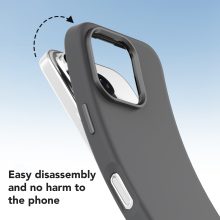 Silicone Phone Case With Metal Buttons