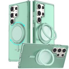 Transparent Phone Case with 360 Degree Stand for Samsung