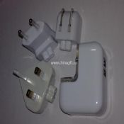 Dual USB Travel Charger Interchangeable Plug medium picture
