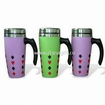 Travel Mugs without Plastic Lining and Capacity of 16oz