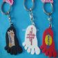 Foot PVC Keychain small pictures