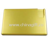 Golden Credit Card USB Flash Drive