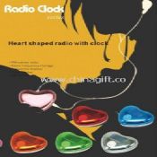 Heart Shape Radio Clock
