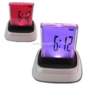 color changing multifunction LCD clock