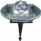 Solar light with glass ball top small pictures