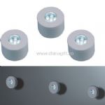 Round Metal LED Wall Light Kits of 3 small picture
