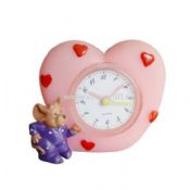 Soft heart shape Clock