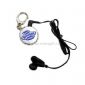 FM auto scan radio with keychain and earphone small pictures