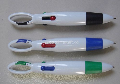 Multi-Color Carabiner Ball Pen