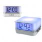 Colorful USB Hub w/Clock small pictures