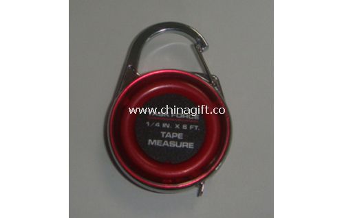 Carabiner meauring tape