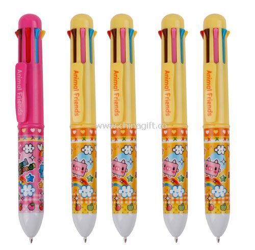 8 color ball pen