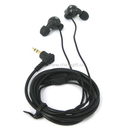 Soft Silicone Goldplated 3.5mm Audio Jack Earphone