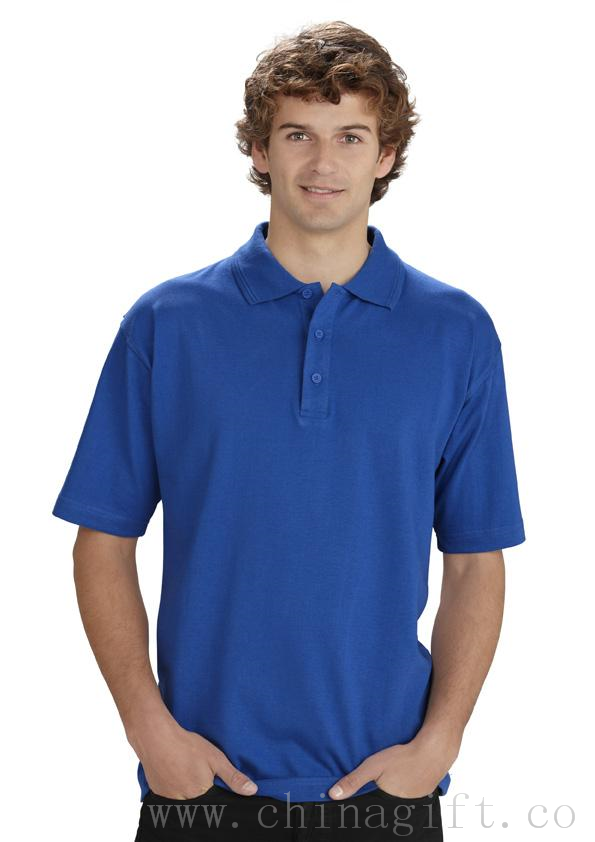 Promotional combed cotton polo mens