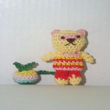 Crocheting bear toys China
