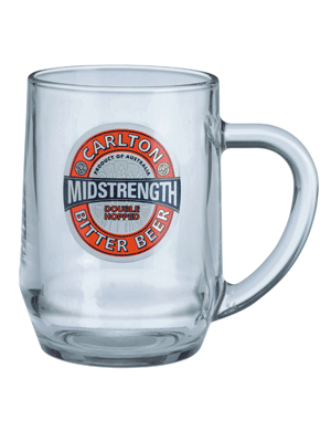 Haworth Glass Beer Mug 280ml
