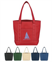 Fargede Yacht Tote images