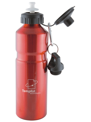 Triathlon-Aluminium-Trinkflasche