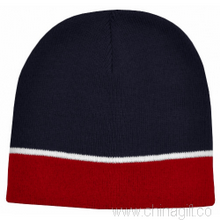 Acrylic Beanie Two Tone with Piping images