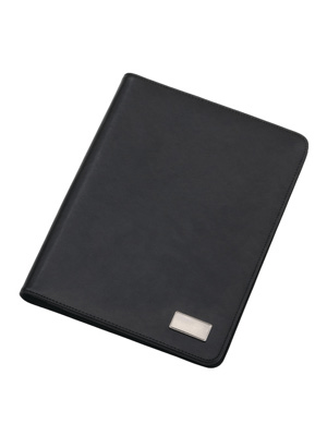 In pelle Linden targate A4 Pad Cover