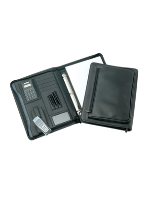 Dallas Delux A4 mit Reißverschluss Kompendium mit Taschenrechner
