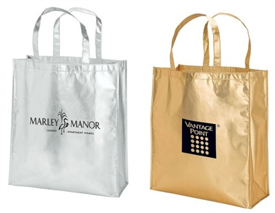 Metallic Tote Bag