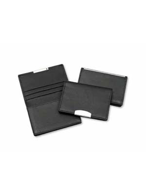 Classic Leather Business Card Holder