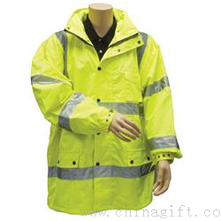 High Visibility Safety Windbreaker ANSI Compliant