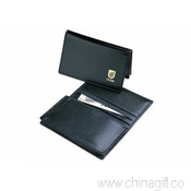 Leather Pocket Business Card Holder images