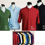 Pebble Beach Solid Pique Custom Polo images