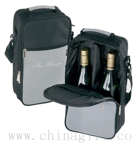 Due Bottle Cooler Bag - grigio