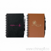 Small Notebook With Simulated Leather Cover images