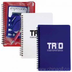 Notepad With PVC Stationery Pouch