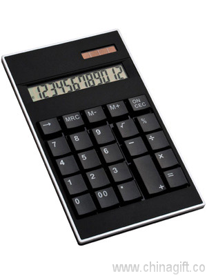 Eco friendly desk calculator