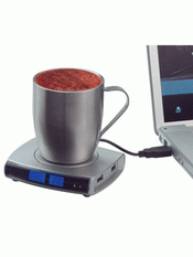 Cupwarmer med USB Hub images