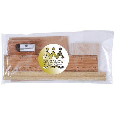 Bambù Stationery Set in sacchetto cellophane