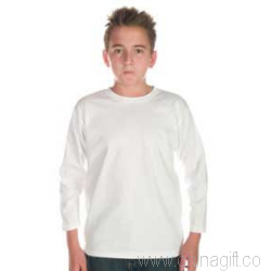 Bambini Patriot manica lunga t-shirt White