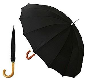 Elegante estilo paraguas