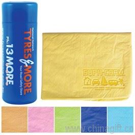 Embossed Supa Cham Chamois/Body Towel In Tube