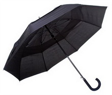 Vented Black Umbrella images