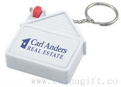 Promotional House Tape Measure Keyring images