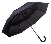 Vented Black Umbrella images