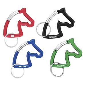 Promotional Horse Head Carabiner