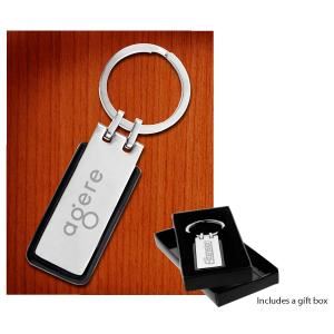 Promotional The Nero Rettangolo Key Chain