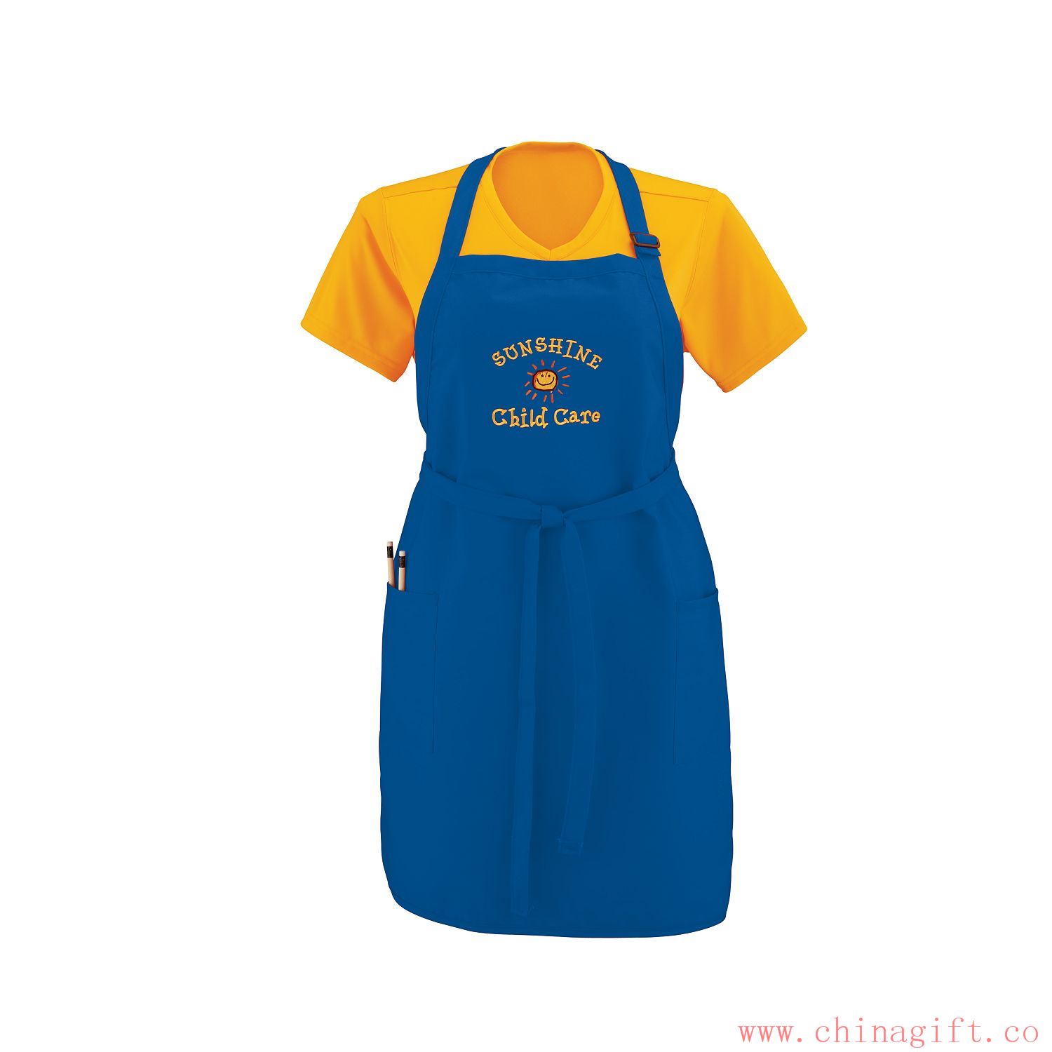 Augusta Oversized Full Length Apron with Pockets
