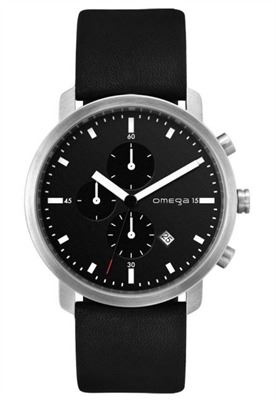 Schwarzen Chronograph Herrenuhr