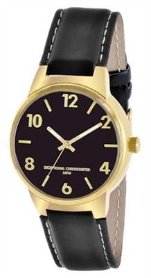 Robe de cuir noir Watch