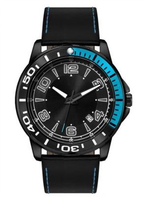 Black olahraga Mens Watch