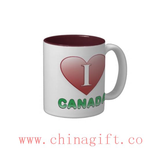 Canada Two-Tone Coffee Mug