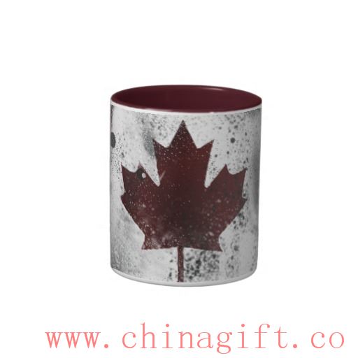 zweifarbige Tasse Kanada